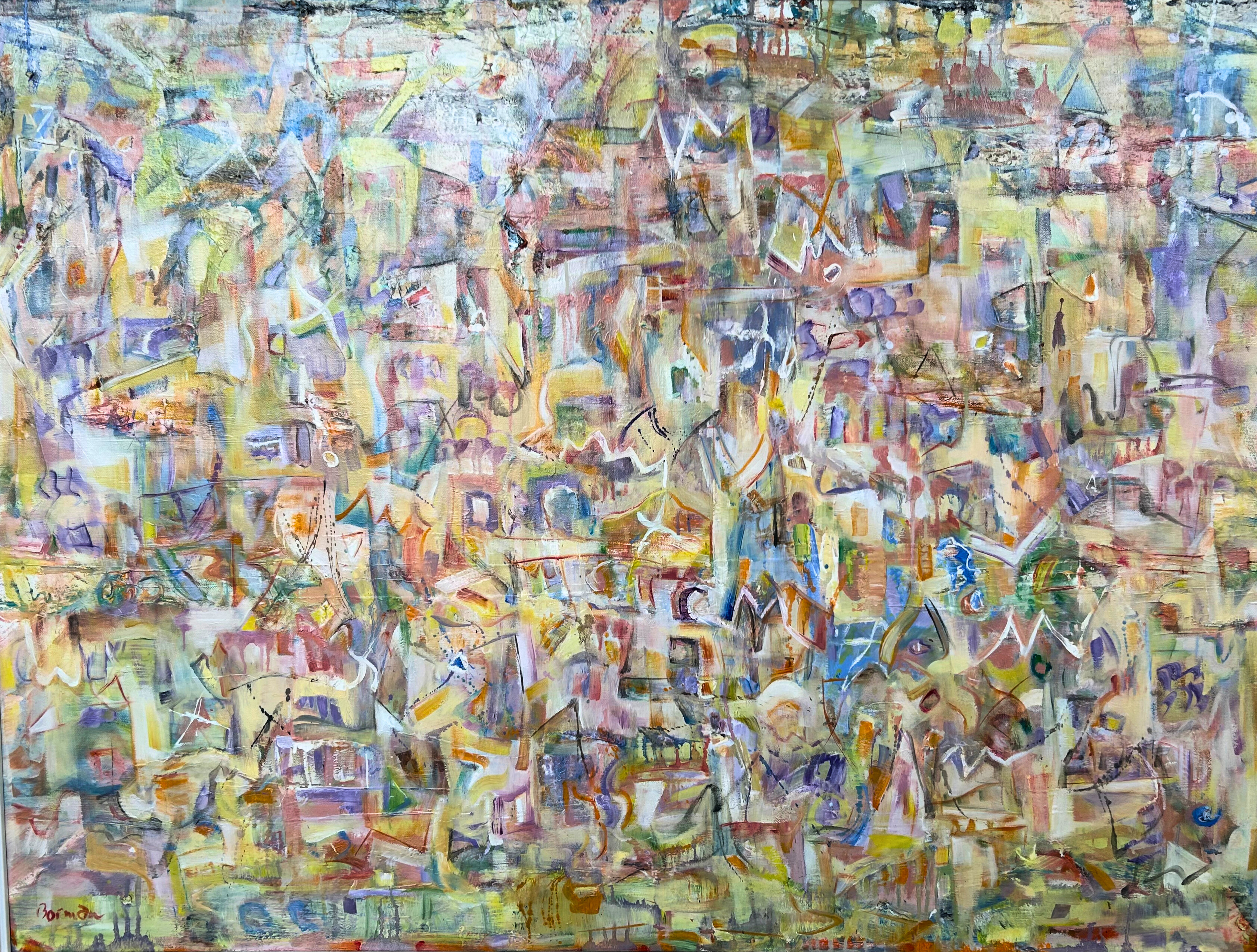 Urbana I, Oil on Canvas, 36" x 48"