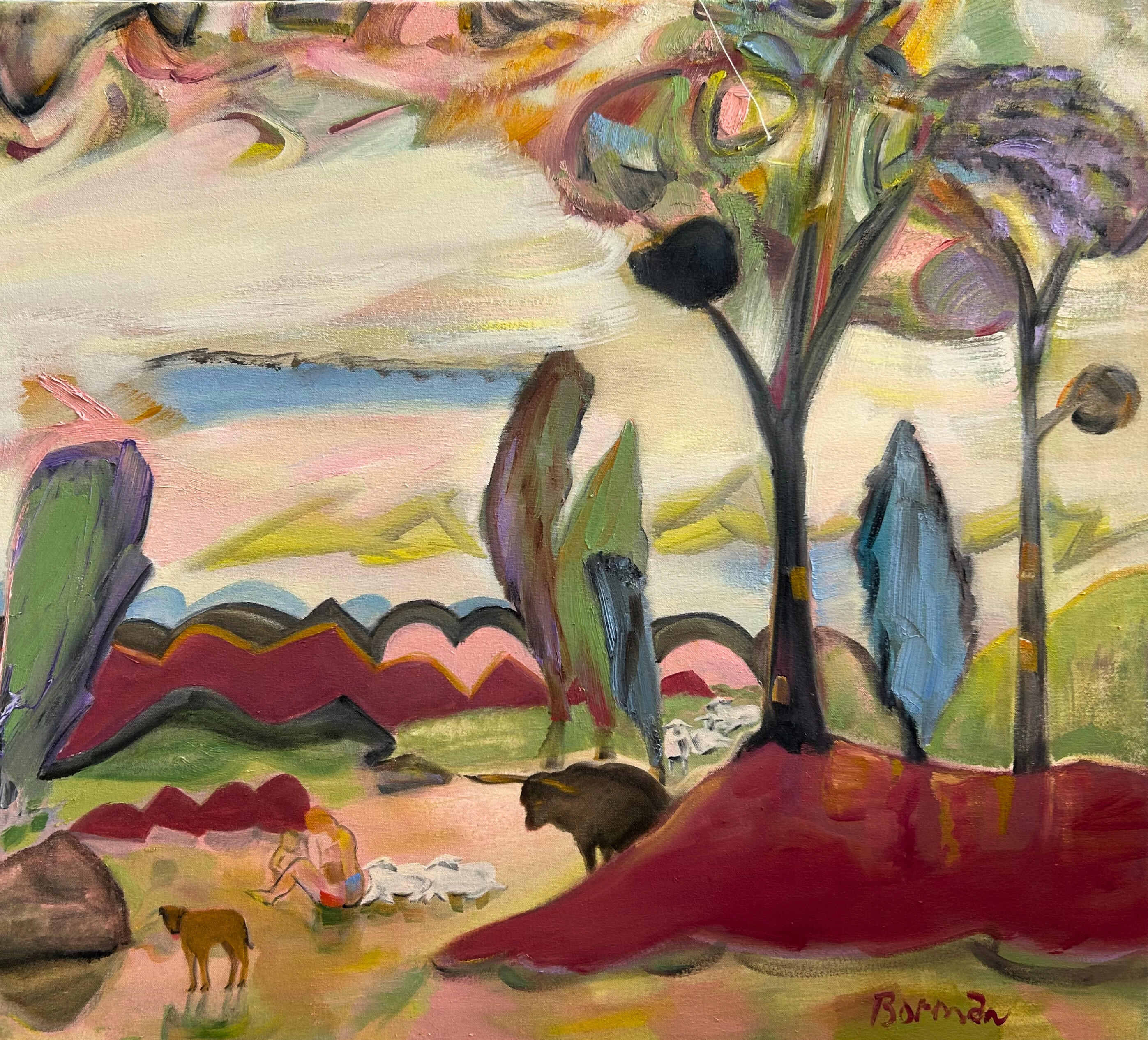 The Ghost Cloud 27 x 30